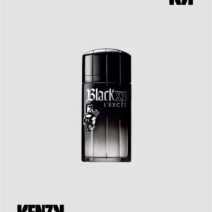Black xs 100ml with box
